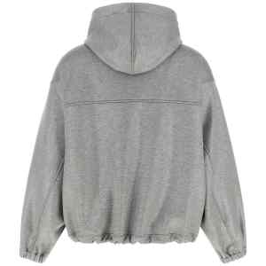 Brunello Cucinelli Shiny Zipper Pull Bomber Jacket