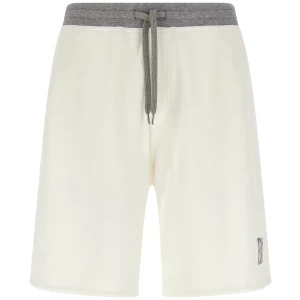 Brunello Cucinelli Mélange Sweatshirt Bermuda Shorts