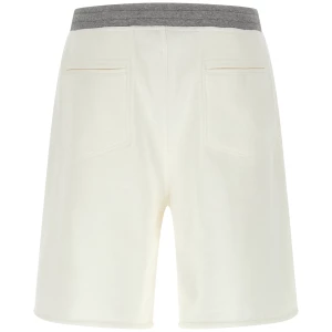 Brunello Cucinelli Mélange Sweatshirt Bermuda Shorts