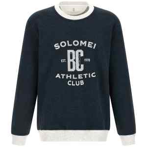 Brunello Cucinelli Cotton And Linen Sweatshirt