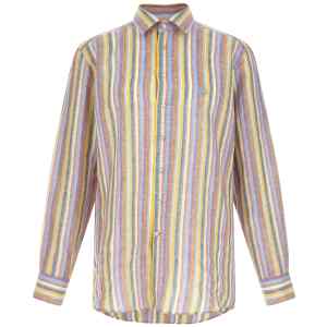 Etro Striped Linen Shirt