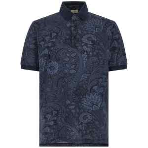Etro Arnica Paisley Polo Shirt