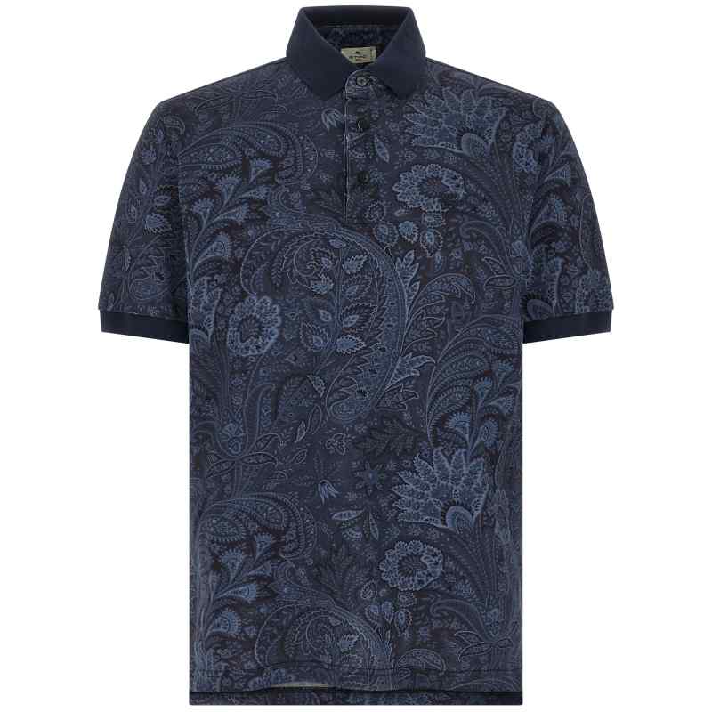 Etro Arnica Paisley Polo Shirt
