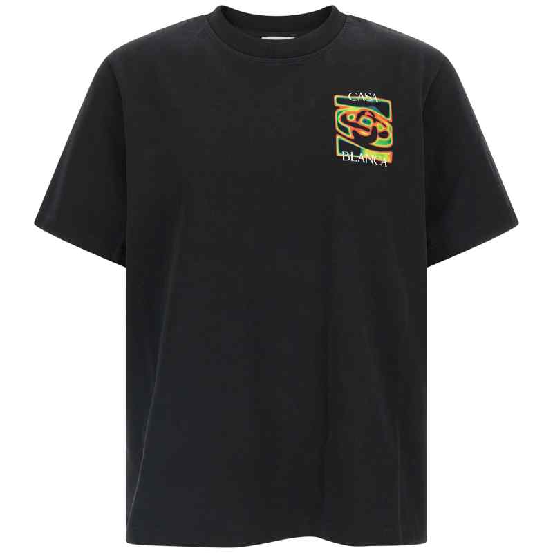 Casablanca Heat Map Logo T-shirt Casablanca Heat Map Logo T-shirt