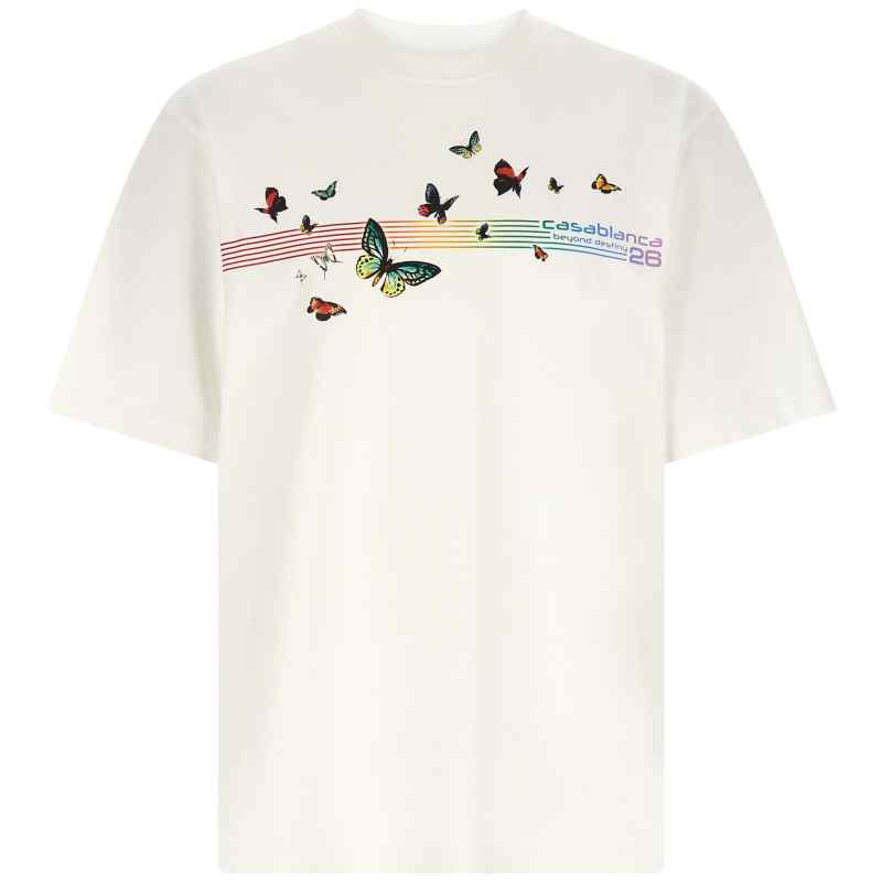 Casablanca Butterfly T-shirt Casablanca Butterfly T-shirt