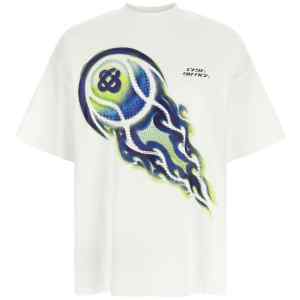 Casablanca Flaming Tennis Ball T-shirt