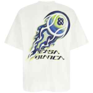 Casablanca Flaming Tennis Ball T-shirt