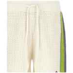 Casablanca Stripe Crochet Bermuda Shorts