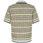 Casablanca Tuck Stitch Polo Shirt