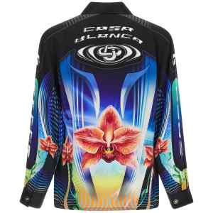 Casablanca Orchid Racer Shirt