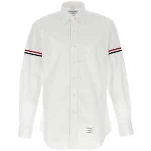 Thom Browne Oxford Armbands Classic Shirt