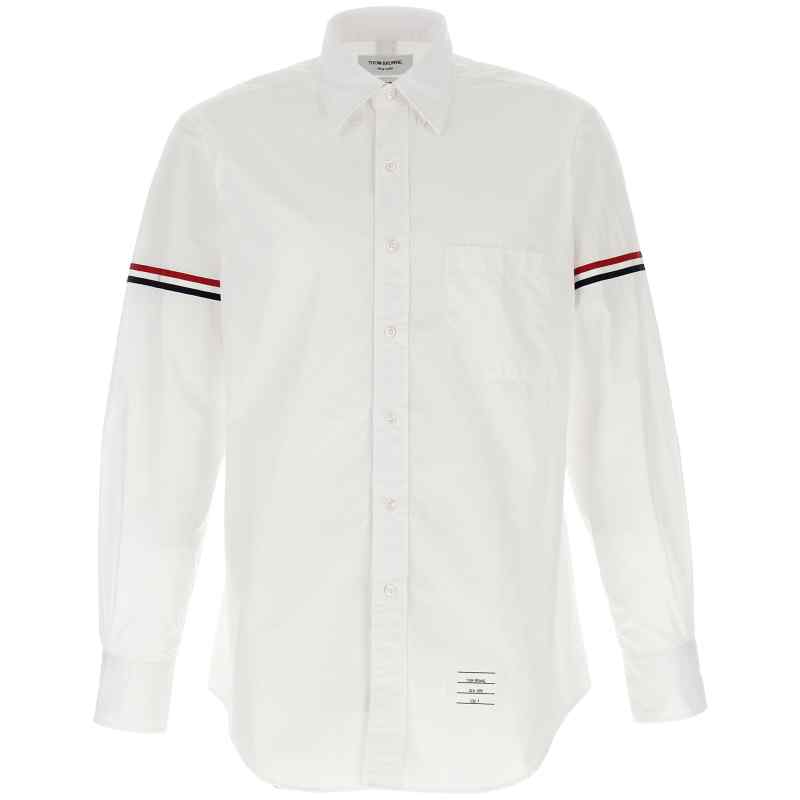 Thom Browne Oxford Armbands Classic Shirt