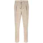 Brunello Cucinelli Striped Linen Trousers