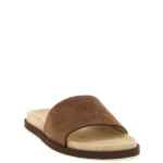 Brunello Cucinelli Suede Slides