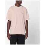 Represent Dusty mauve cotton T-shirt with logo
