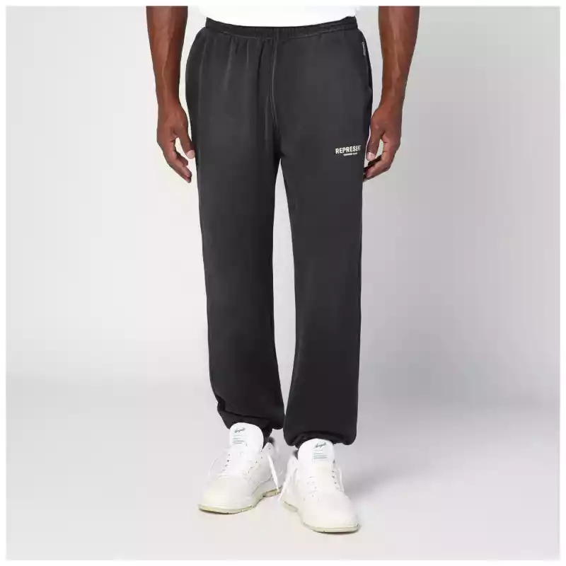 Represent Washed black jogging pants