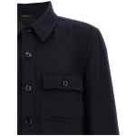 Tom Ford Double Splittable Light Wool Overshirt
