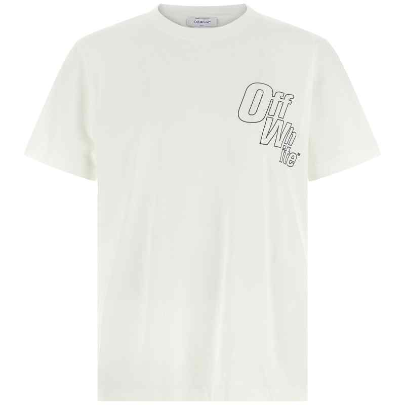 Off White Outline Arrow Slim T-shirt Off White Outline Arrow Slim T-shirt