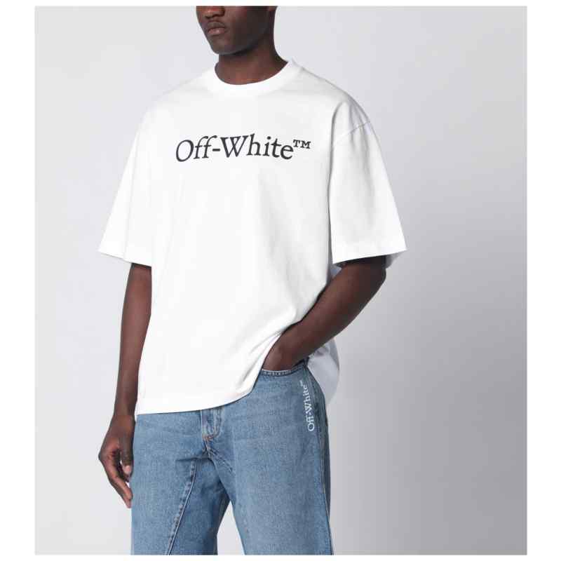 Off-White™ White T-shirt with logo print
