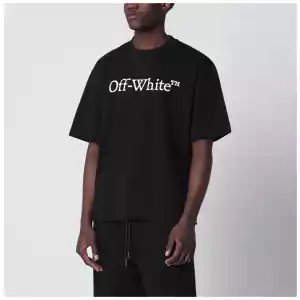 Off White Off-White™ Black T-shirt with logo print