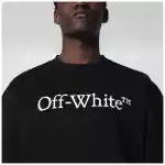 Off White Off-White™ Black T-shirt with logo print