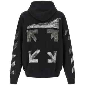 Off White Metal Arrow Skate Hoodie