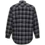 Off White Check Flannel Padded Jacket