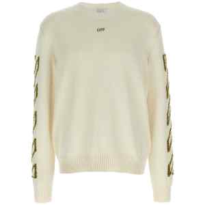 Off White Diag Outline Sweater