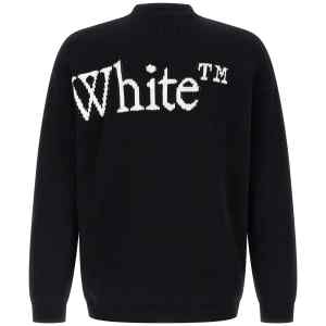 Off White Off-white Bookish Shared Sweater