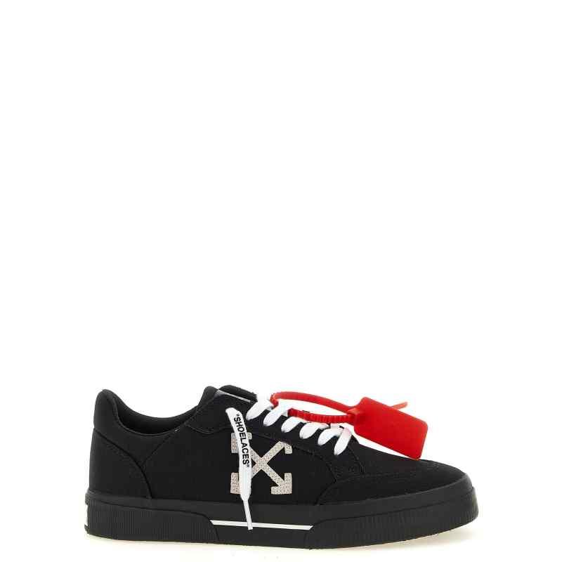 Off White Vulcanized Sneakers