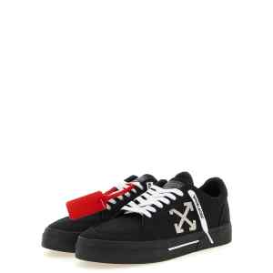 Off White Vulcanized Sneakers