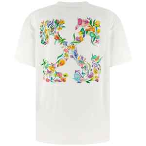 Off White Arrow Glowing Flower T-shirt