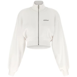 Off White Arrow Glowing Flower Sweatshirt