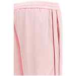 Off White Jacquard Satin Pajama Pants