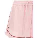 Off White Jacquard Satin Pajama Shorts