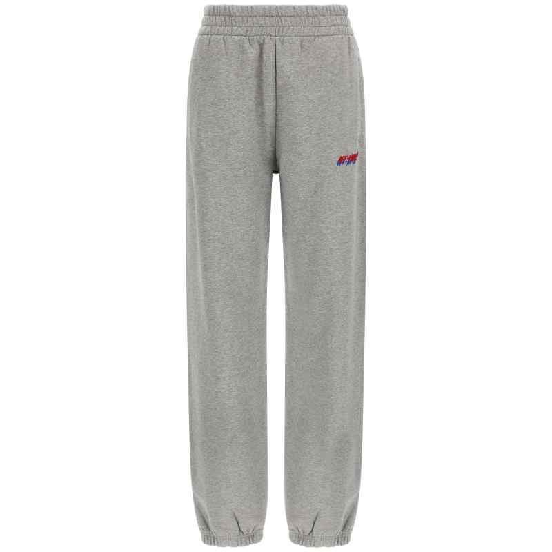 Off White Logo Embroidery Joggers