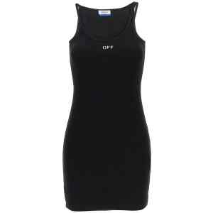 Off White Off Stamp Dress