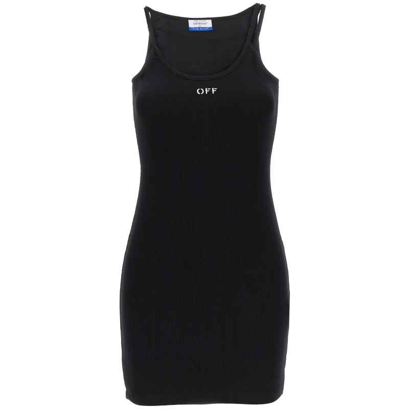 Off White Off Stamp Dress