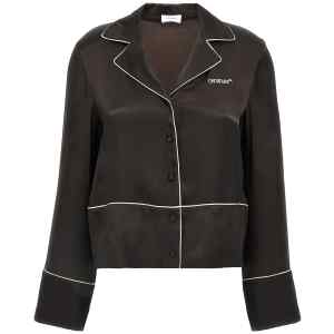 Off White Pajama Shirt