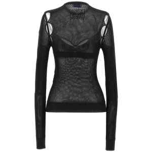 Off White Net Arrow Bralette Top