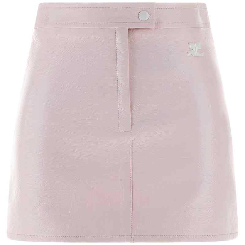 Courreges Vinyl Skirt