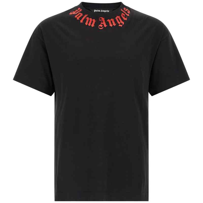 Palm Angels Neck Logo T-shirt