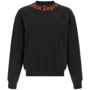 Palm Angels Neck Logo Sweatshirt