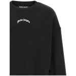 Palm Angels Back Curved Logo Sweatshirt