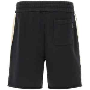 Palm Angels Curved Logo Track Bermuda Shorts