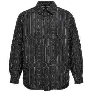 Palm Angels All Monogram Quilted Dover Jacket