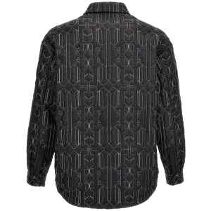 Palm Angels All Monogram Quilted Dover Jacket