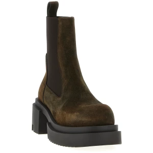 Rick Owens Beatle Bogun Ankle Boots