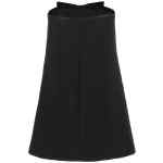 Self-Portrait Black Crepe Bandeau Mini Dress