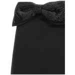 Self-Portrait Black Crepe Bandeau Mini Dress